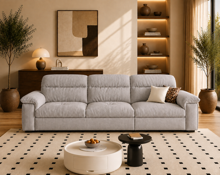 Hawthorne 3-Seater Sofa (Grey)