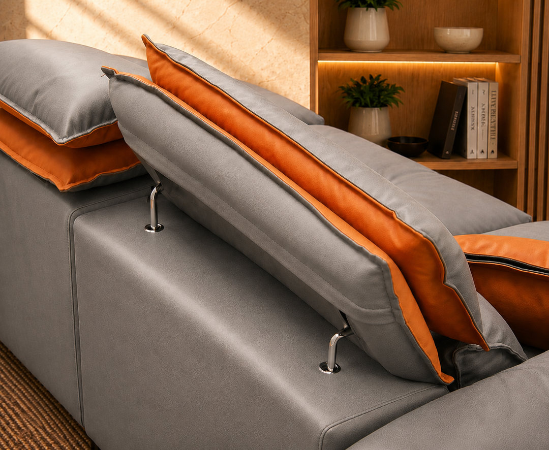 Whitmore Sectional Sofa (Grey)