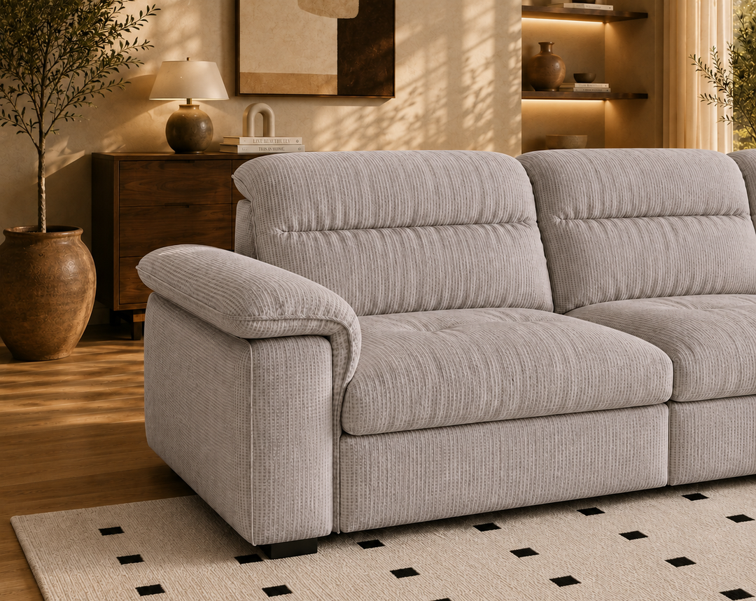Hawthorne 3-Seater Sofa (Grey)