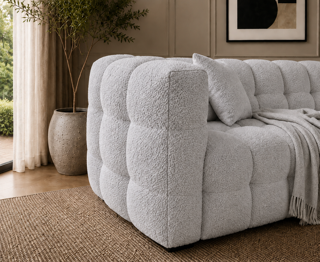Davenport 3-Seater Sofa (Grey)