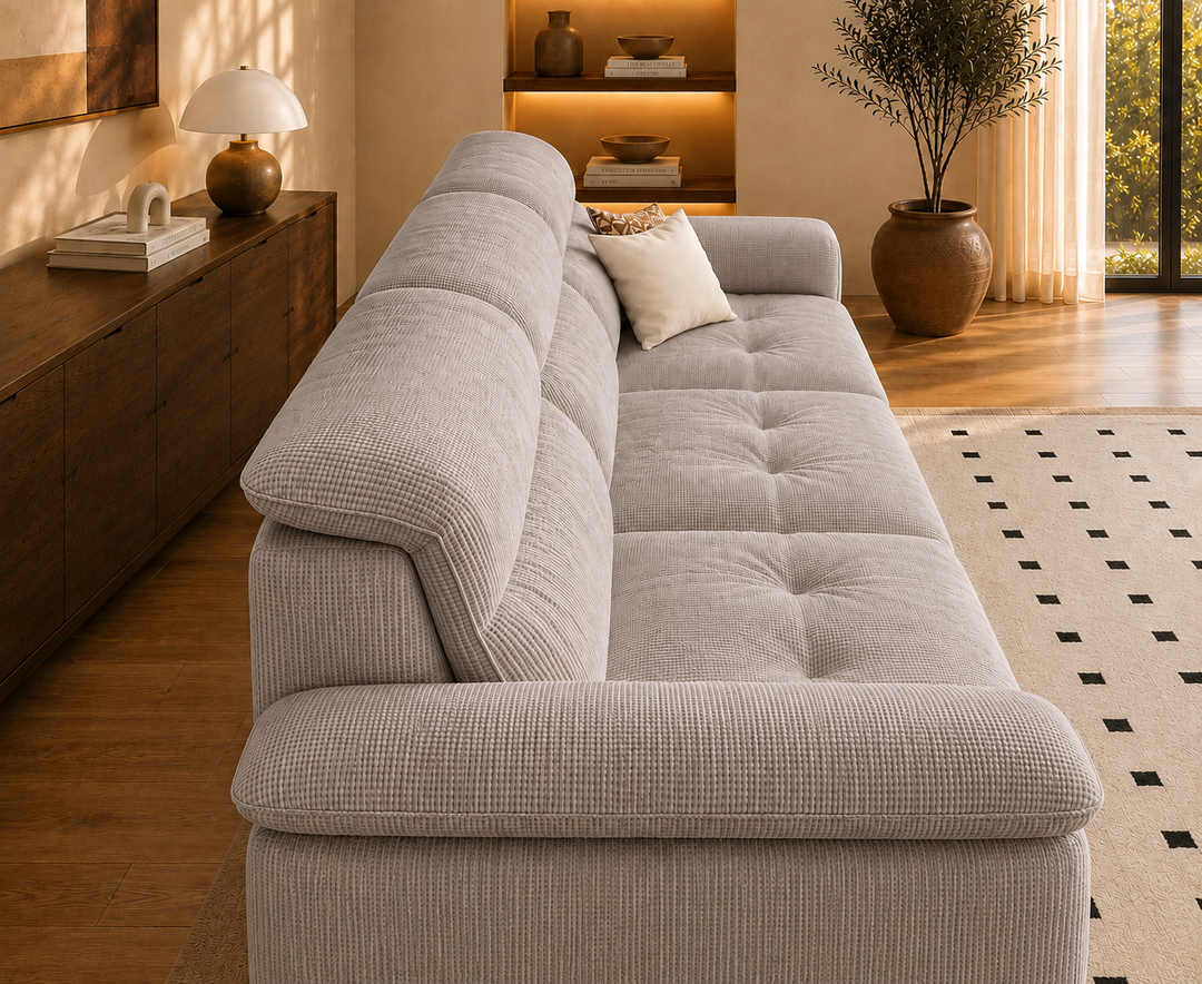 Hawthorne 3-Seater Sofa (Grey)
