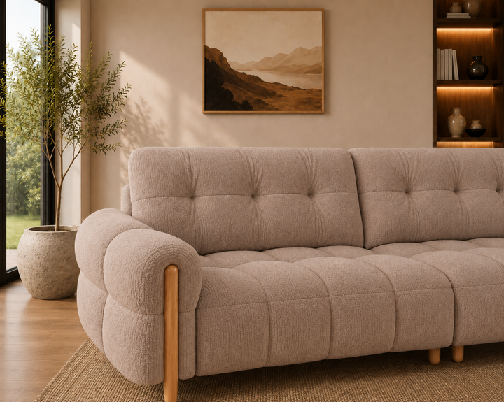 Westbury 3-Seater Sofa (Beige)