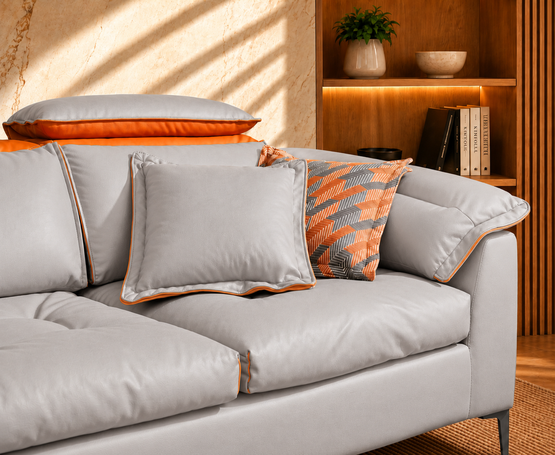 Whitmore Sectional Sofa (Grey)
