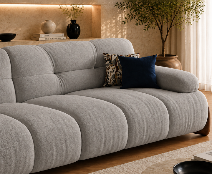 Langford 3-Seater Sofa (Grey)