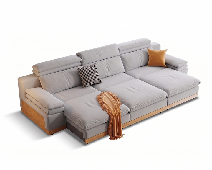 Stratford Recliner Sofa (Grey)