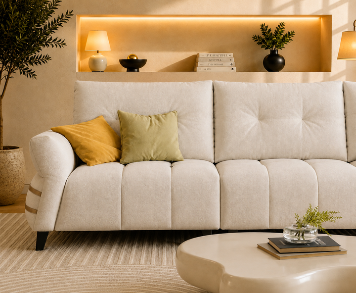 Kensington 3-Seater Sofa (Grey)