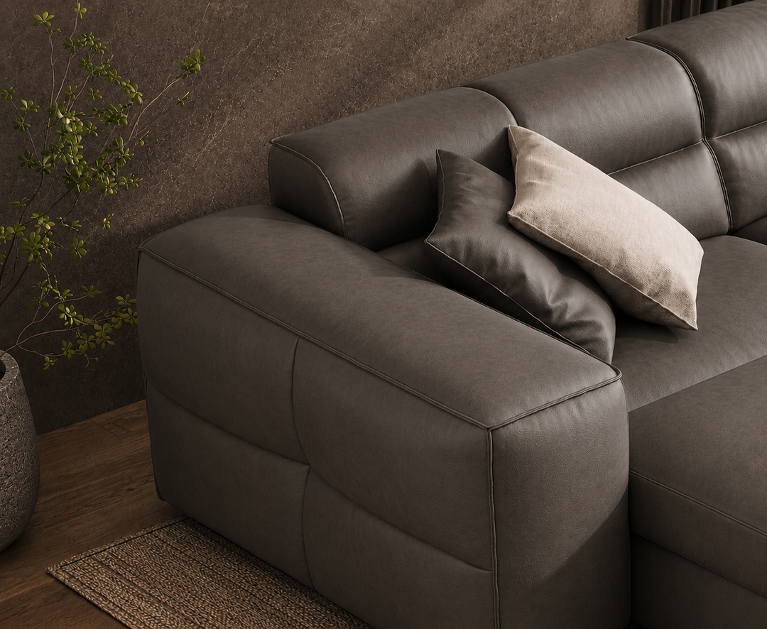 Montford Recliner Sofa (Grey)