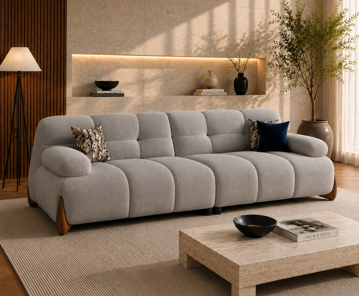 Langford 3-Seater Sofa (Grey)