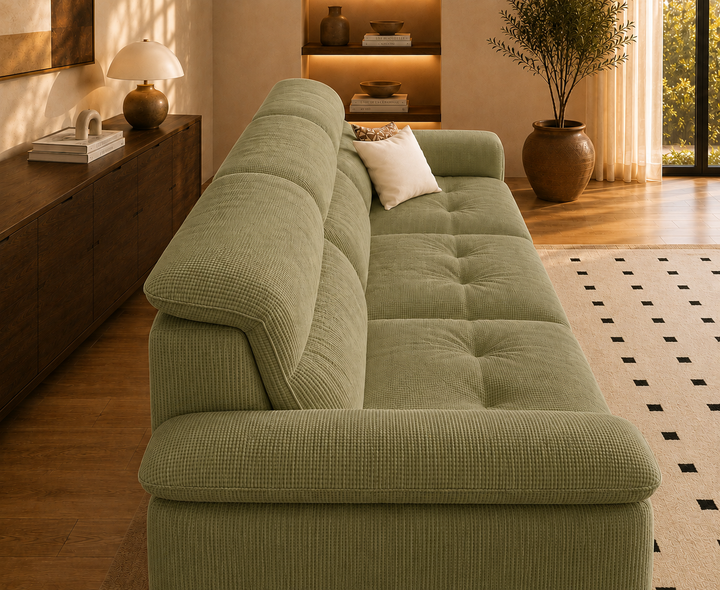 Hawthorne 3-Seater Sofa (Olive Green)