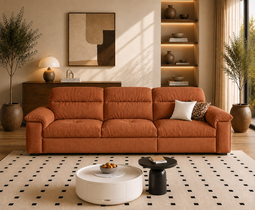 Hawthorne 3-Seater Sofa (Brown)