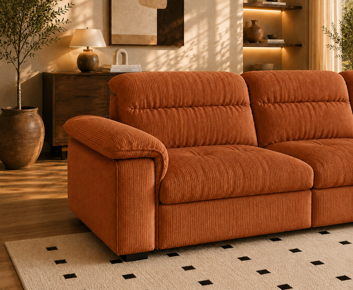 Hawthorne 3-Seater Sofa (Brown)