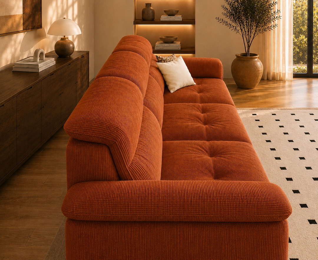 Hawthorne 3-Seater Sofa (Brown)