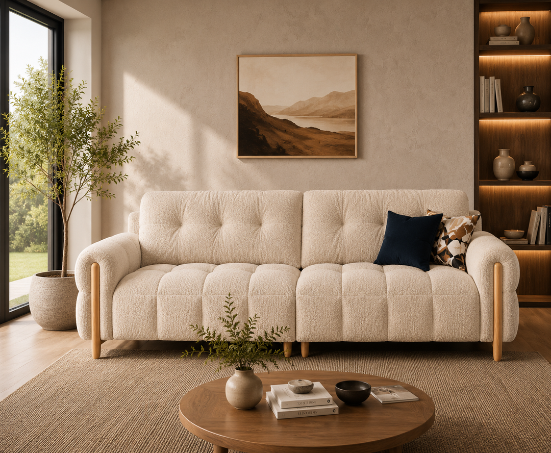 Westbury 3-Seater Sofa (Cream)